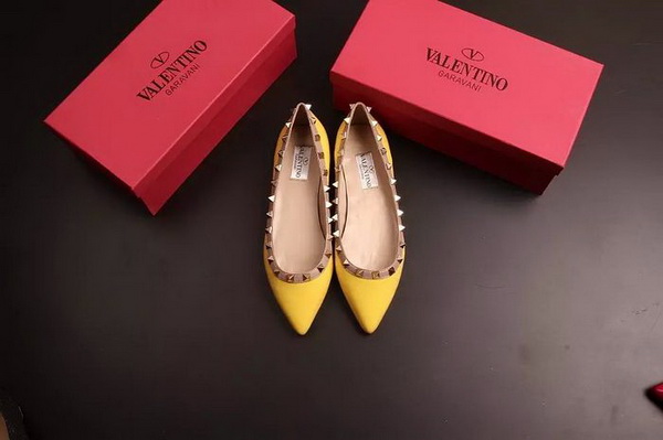 Valentino Shallow mouth flat shoes Women--073